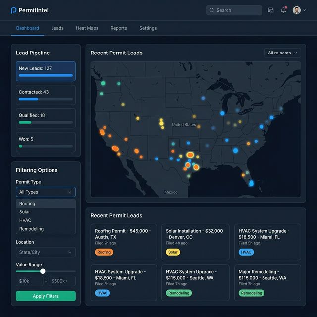 Permit Intelligence Dashboard